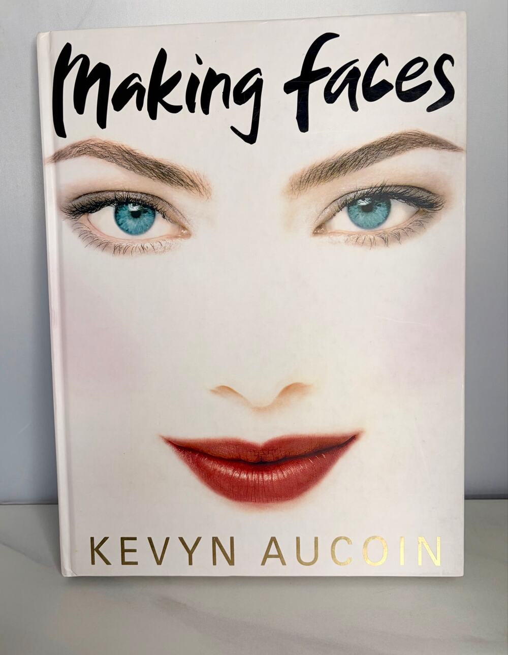 Vintage 1997 Making Faces by Kevyn Aucoin Hardcover 1st Edition 1st Printing